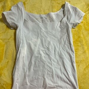Aeropostale square neck stretchy shirt